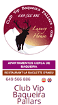 Mobile Screenshot of clubvipbaqueirapallars.com